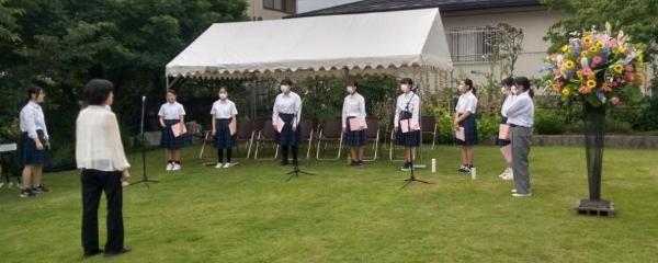 北中合唱部の皆さん