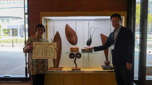 北庄司さんと藤原町長