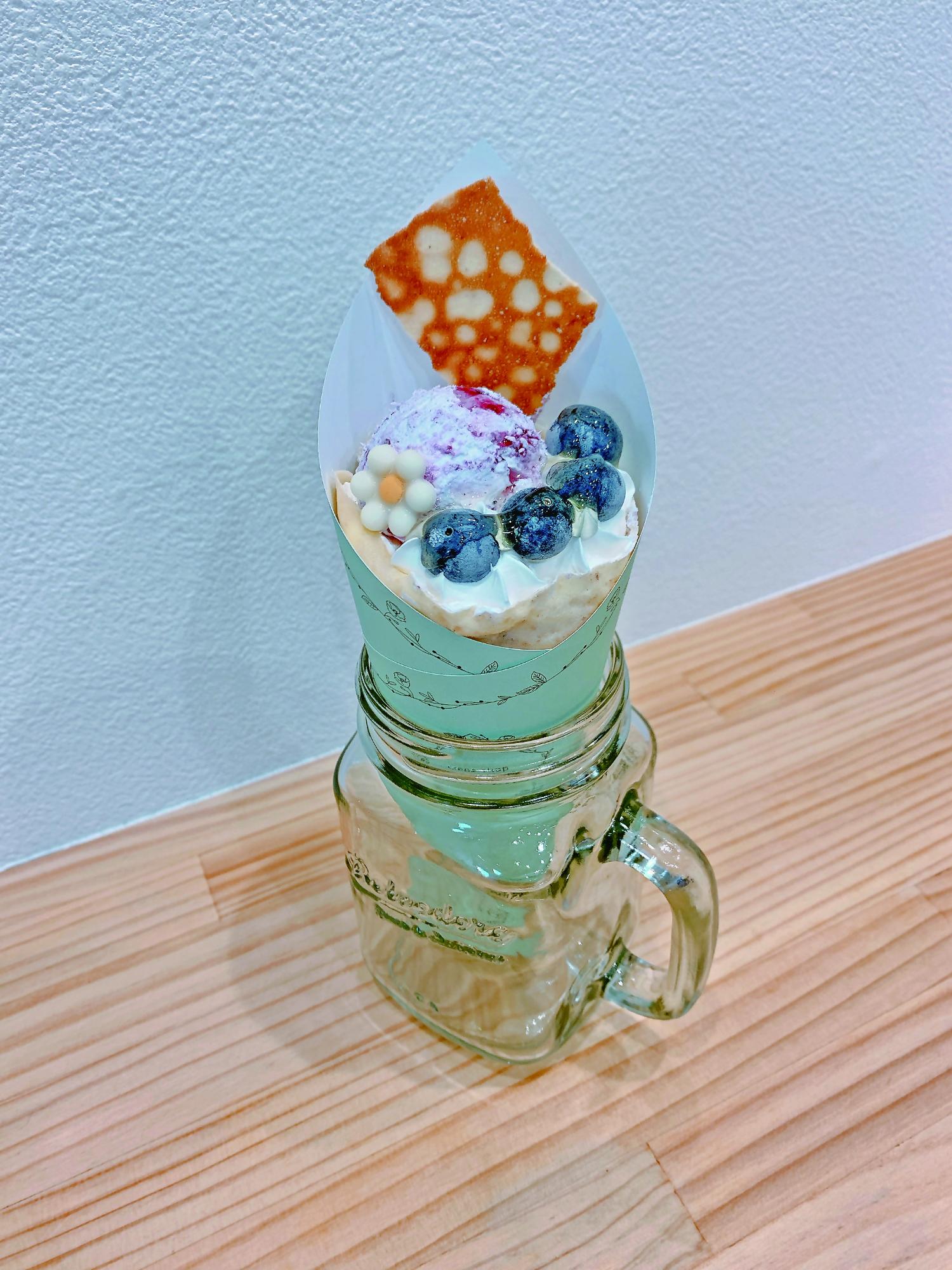 くまとりクレープ オ ブルーベリー