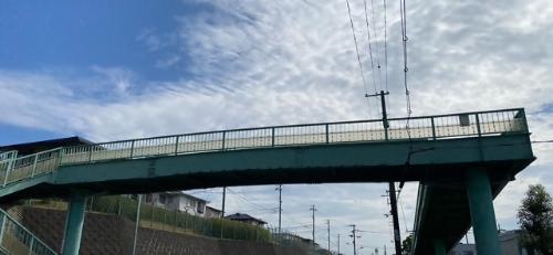 町道府住1号線横断歩道橋