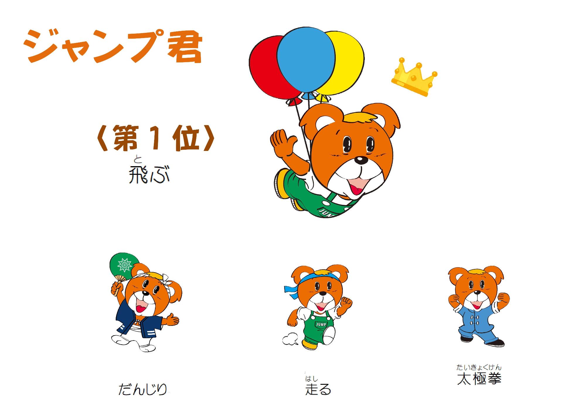 ジャンプ君の結果発表