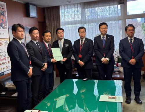 佐々木国土交通副大臣と面会