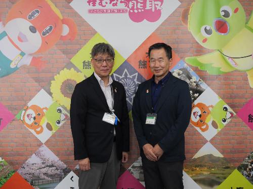 大阪府商工労働部長と藤原町長