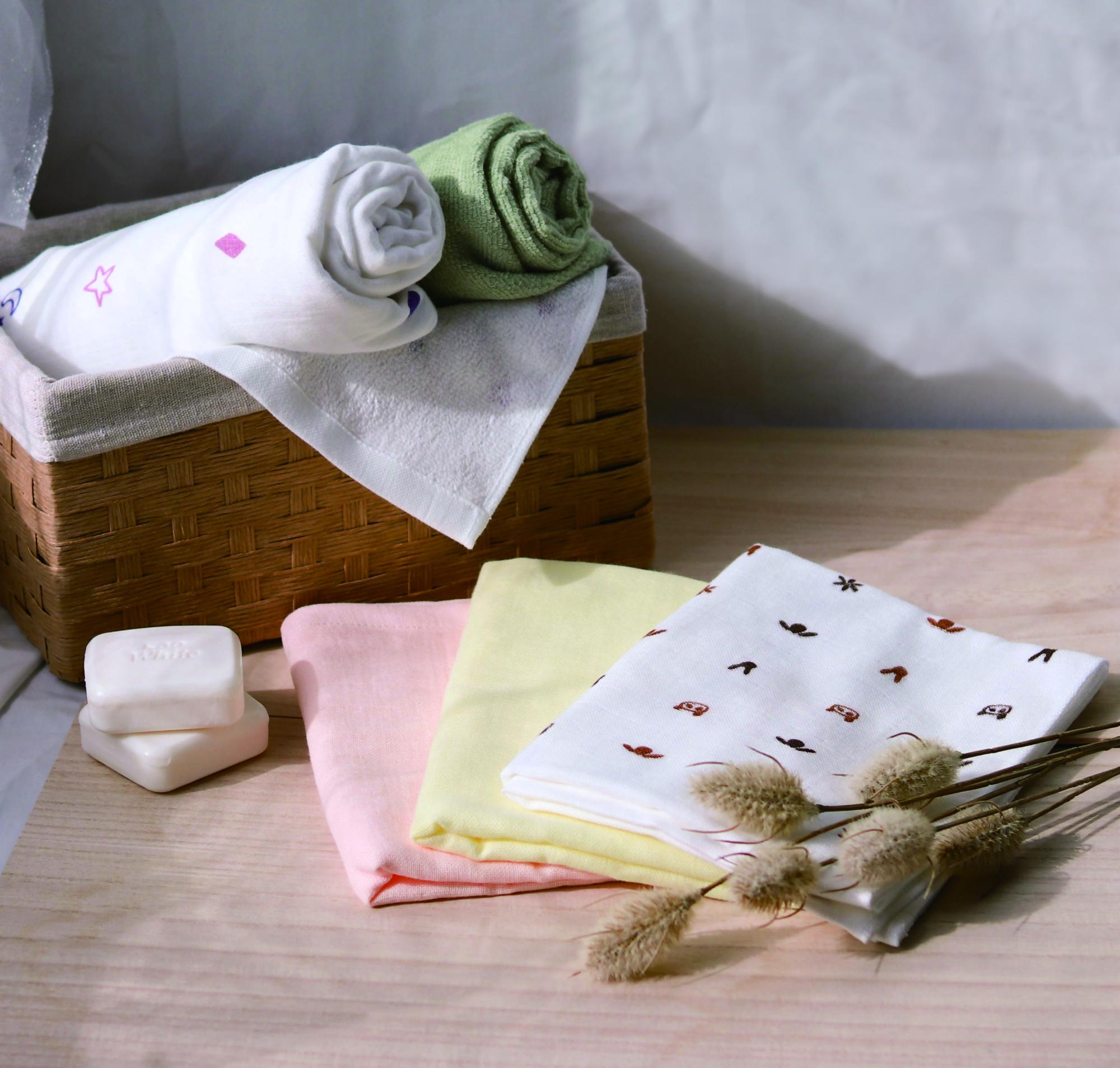 パイル＆ガーゼタオル