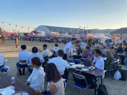 信太山駐屯地納涼祭参加の様子