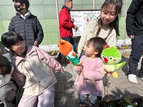 子ども達が楽しんでいる様子