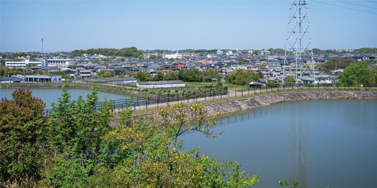 長池オアシスの風景