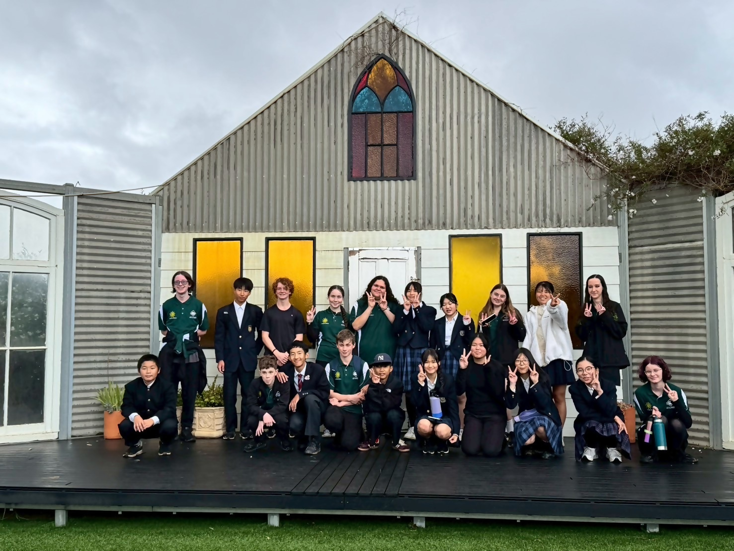 令和7年度青少年派遣事業の様子