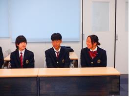 Safety Bicycle推進校指定書交付式記念写真生徒会
