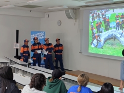 消防団PRの様子2