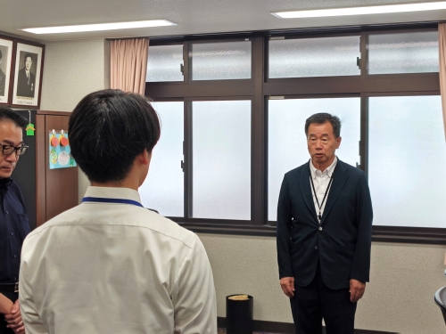 災害支援派遣職員の壮行会