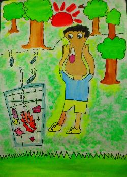 令和7年度防火図画議会議長賞受賞作品