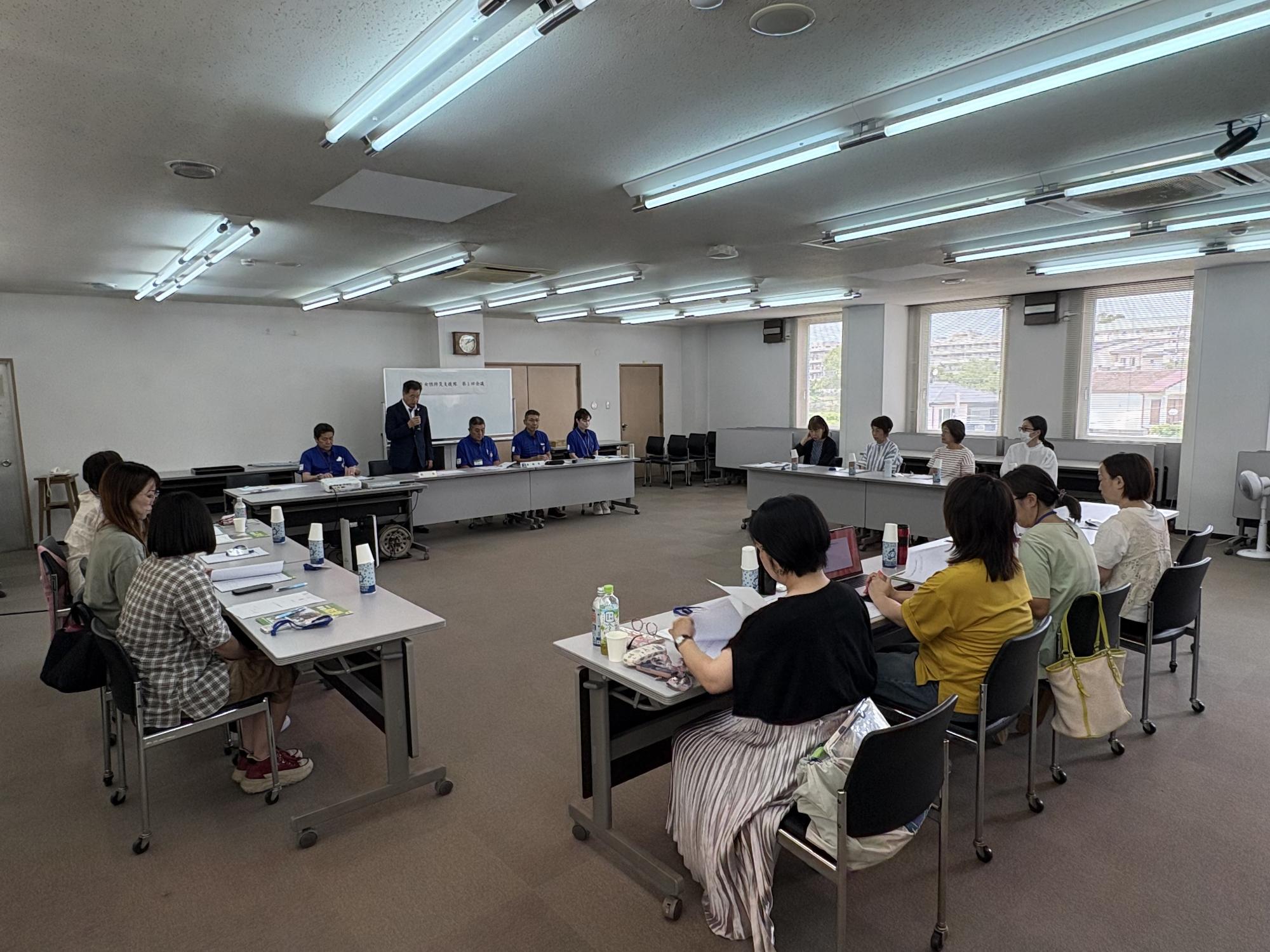 くまとり女性防災支援隊第1回会議の様子2