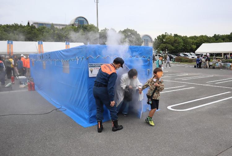 煙体験