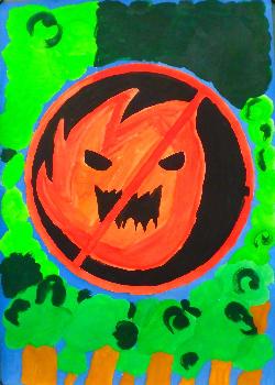 令和7年度防火図画消防署長賞受賞作品