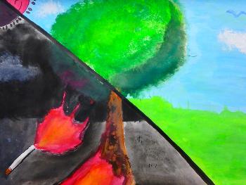 令和7年度防火図画優秀賞受賞作品