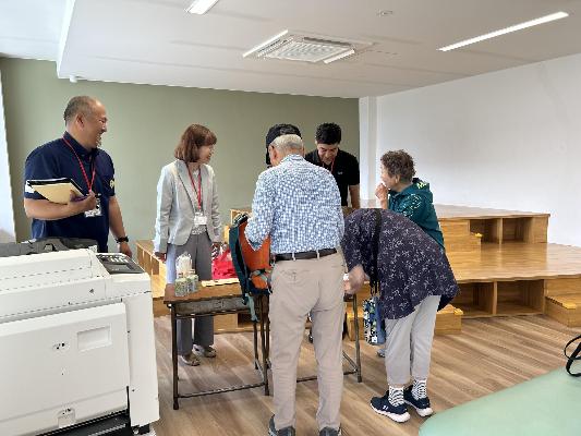 議会カフェ第2回受付のようす