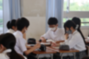 国際理解学習の様子
