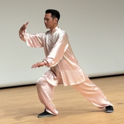 渡辺俊哉老師による模範演武披露